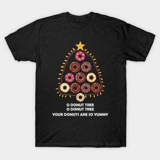 Donut christmas tree T-Shirt